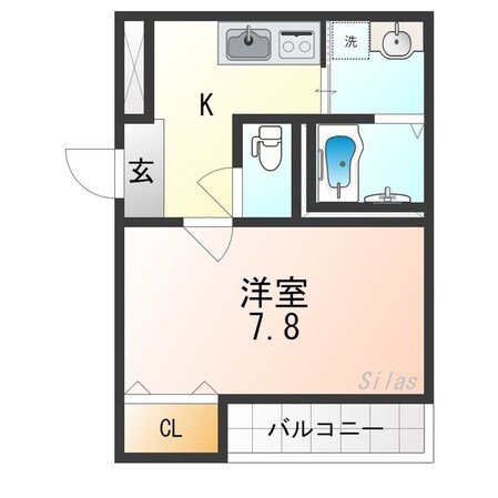 あびこ駅 徒歩8分 1階の物件間取画像